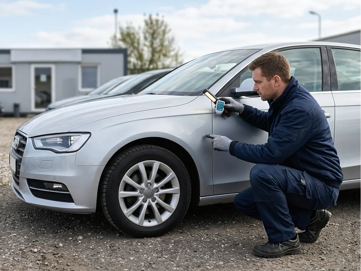 Krok 3 – fyzická kontrola vozu